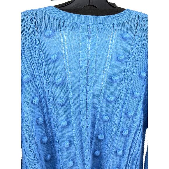 NWT Lily Pulitzer Blue Thistle Pull On Greta Sweater Size XL - Picture 11 of 12